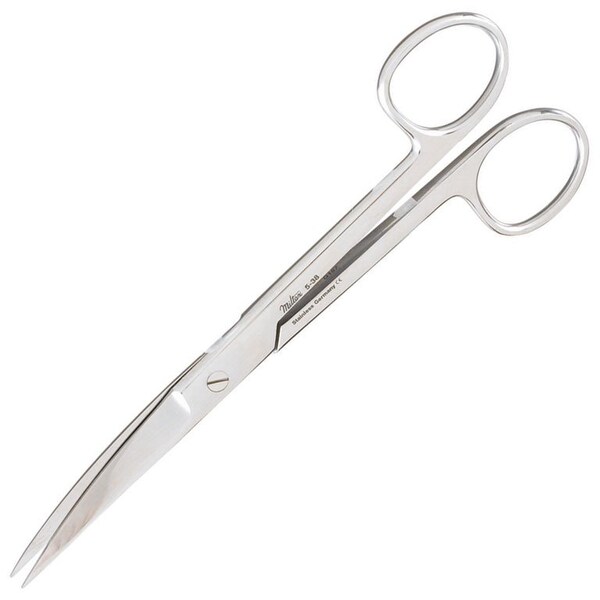 Vantage Operating Scissors, 6.5in, Curved with Sharp/Sharp Tip